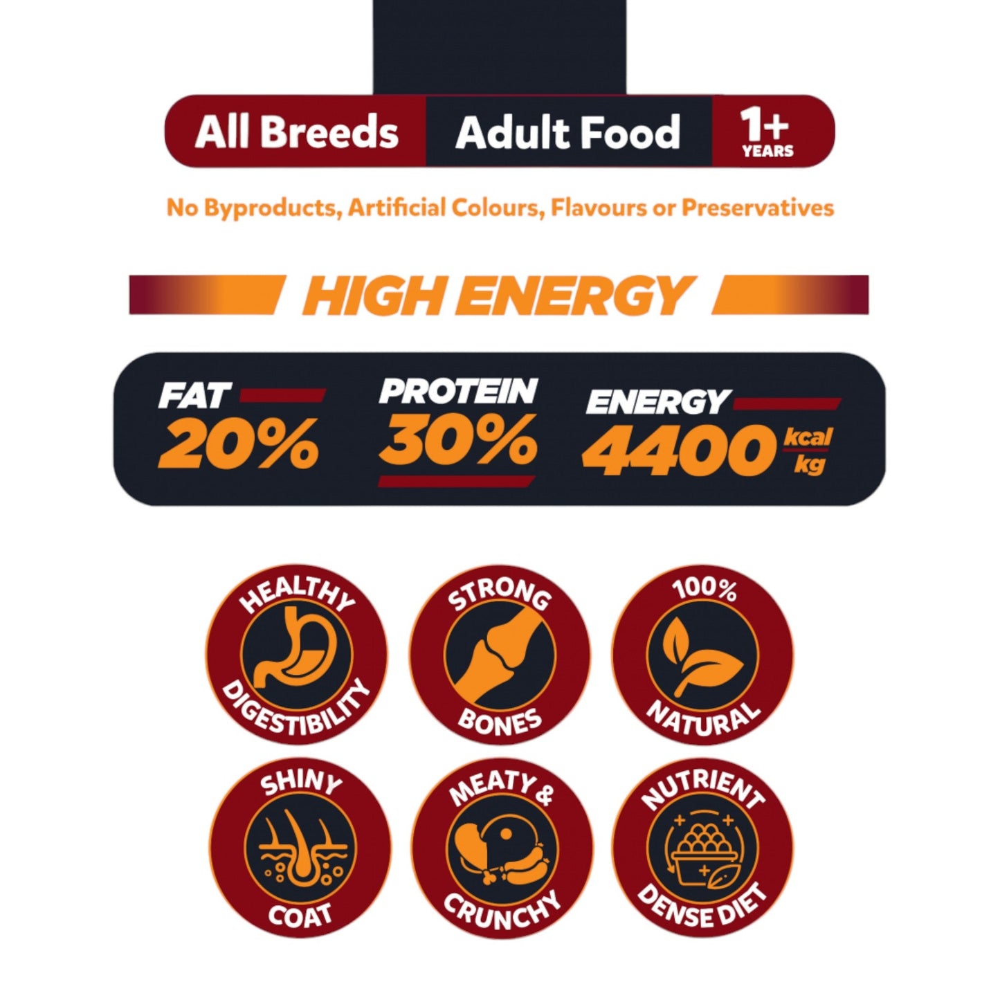 Big Paw High Energy Dog Food - 20KG