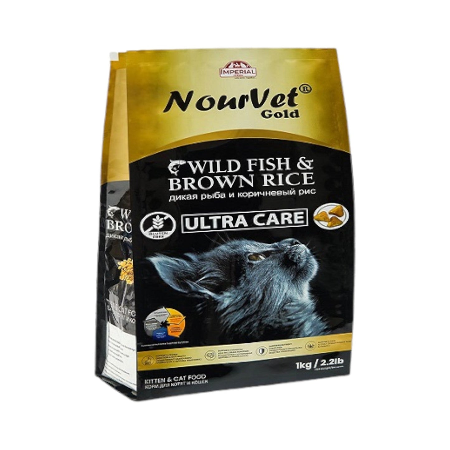 Nourvet Gold Ultra Care Cat Food - 1KG