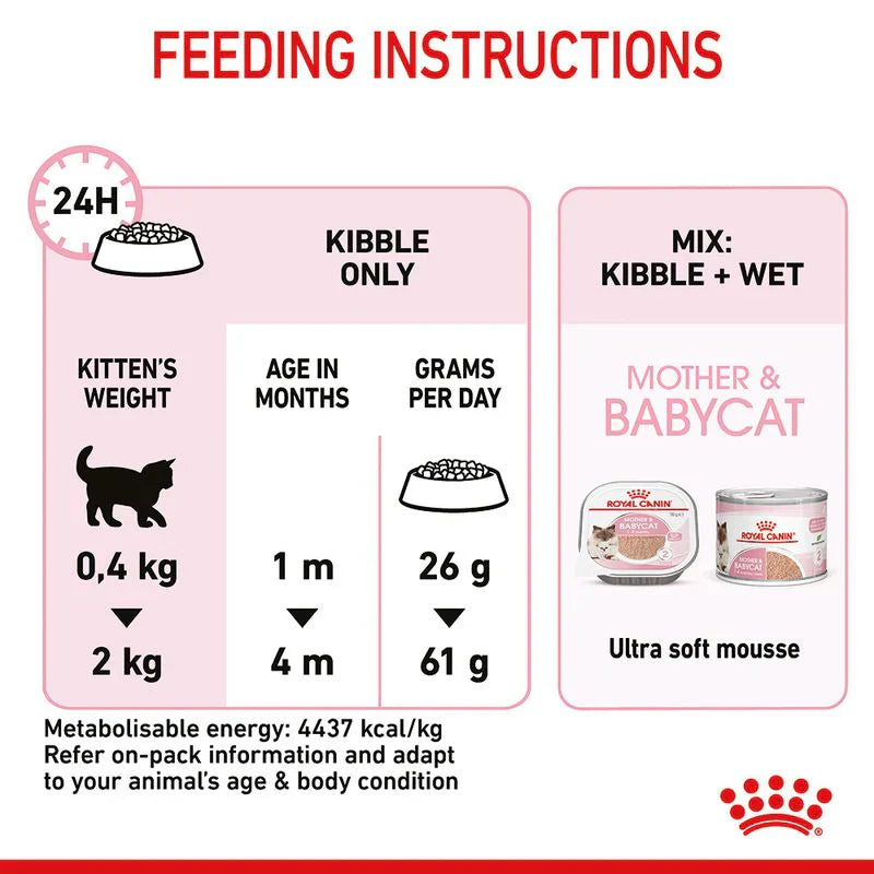 Royal Canin Mother & Baby Cat Dry Food – Essential Nutrition for Pregnant Cats & Kittens