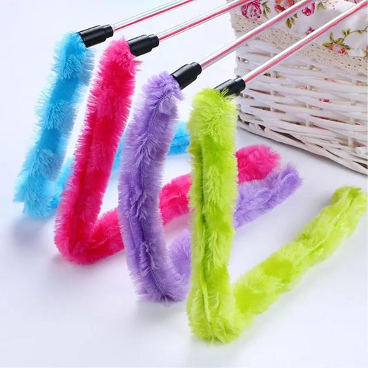 Engage your cat in endless fun with the Cat Feather Teaser Stick! This interactive toy stimulates natural hunting instincts, providing exercise and entertainment. Perfect for keeping your feline active and happy. Shop now at PetsGrocery.pk!