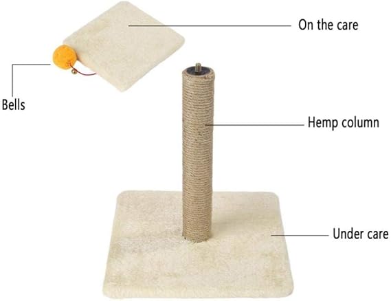 Keep your cat entertained and protect your furniture with the Scratching Post with Single Rope. Made from durable materials, this sturdy cat scratcher satisfies your cat's natural scratching instincts while promoting healthy claws. Perfect for cats of all sizes, it provides endless fun and stress relief. Shop now at PetsGrocery.pk for fast delivery in Pakistan!