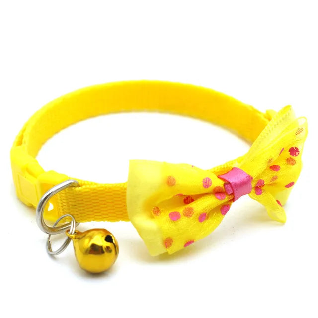 Upgrade your cat’s style with the Adjustable Cat Bow Collar with Bell – a soft, comfortable, and stylish accessory. Designed for safety and elegance, this collar is perfect for all cats. Shop now at PetsGrocery.pk!