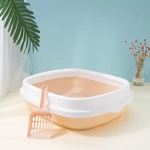 &nbsp;discover the Cat Litter Tray with Lid &amp; Scoop (China). Our Cat Litter Tray with Lid &amp; Scoop is a practical and affordable solution for cat owners in China. Made from durable plastic, this litter tray features a tight-fitting lid to minimize odors and messes, while the included scoop makes cleaning easy. Perfect for busy pet owners, this litter tray is designed for convenience and hygiene.