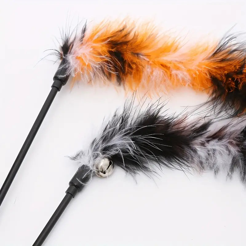 Enhance your cat’s playtime with the Interactive Fur Teaser Stick for Cats! Designed to stimulate natural hunting instincts, this fun and engaging toy keeps your feline active and entertained. Made with high-quality materials, it's perfect for interactive bonding and exercise. Shop now at PetsGrocery.pk for endless fun!