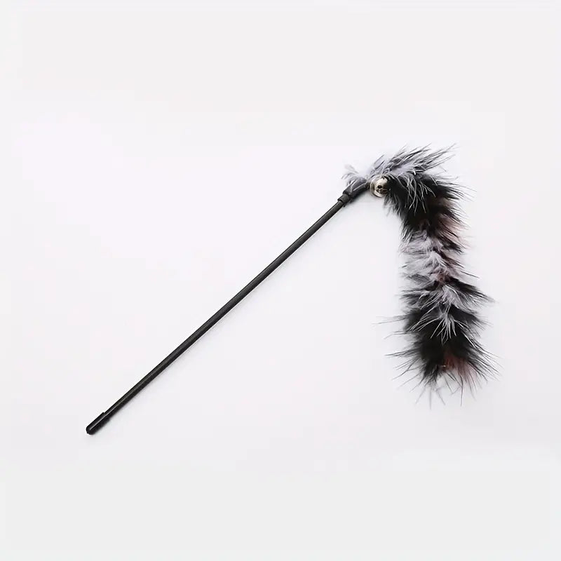 Enhance your cat’s playtime with the Interactive Fur Teaser Stick for Cats! Designed to stimulate natural hunting instincts, this fun and engaging toy keeps your feline active and entertained. Made with high-quality materials, it's perfect for interactive bonding and exercise. Shop now at PetsGrocery.pk for endless fun!