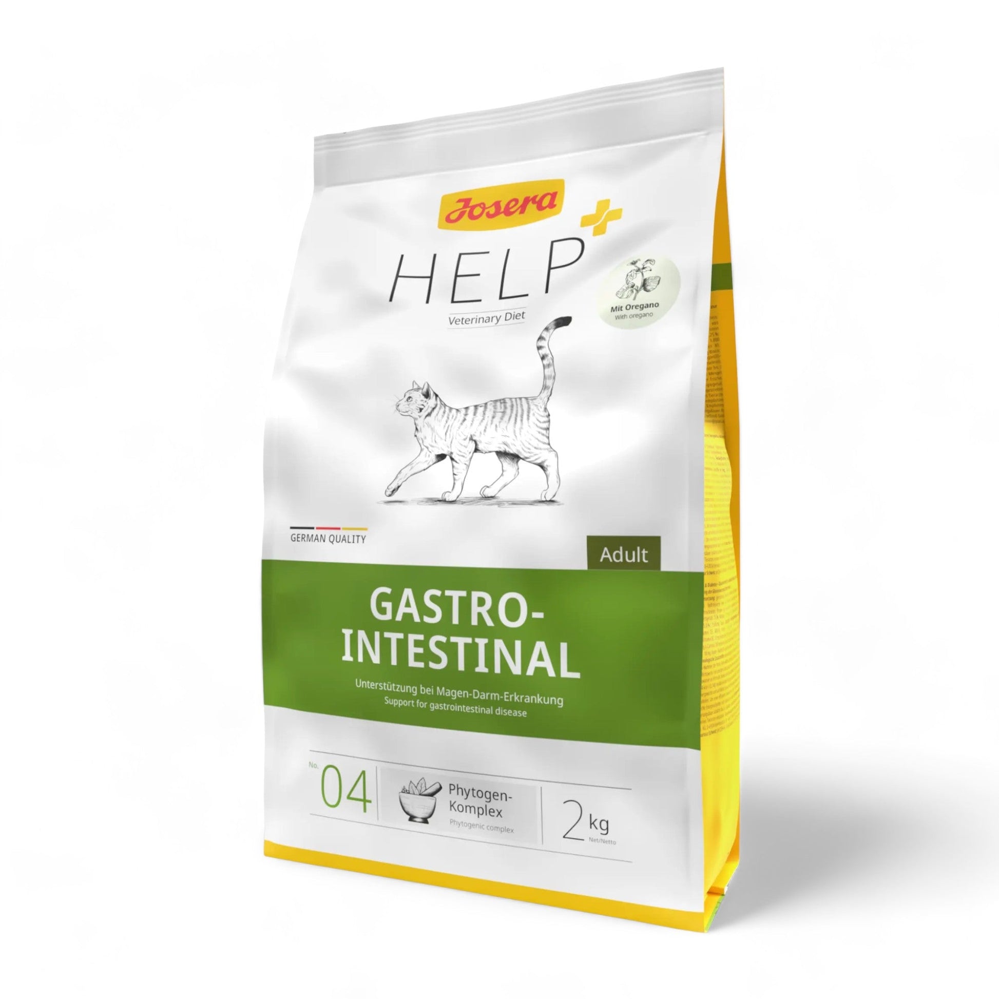 "Support your cat’s digestion with Josera Help Gastro Cat Dry Food – specially formulated for sensitive stomachs, promoting gut health, nutrient absorption, and overall well-being."